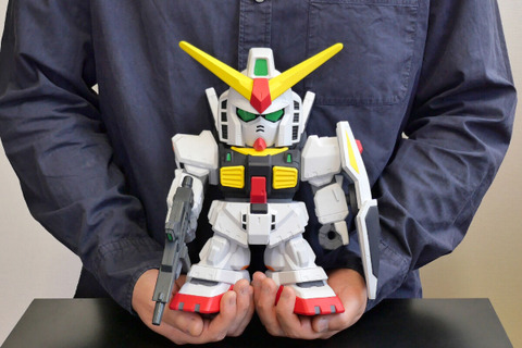 全高約23cmの圧倒的存在感！「Zガンダム」より、SDタイプの「RX-178 ガンダムMk-II」ジャンボソフビフィギュアが二次受注 画像