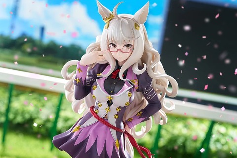 『ウマ娘』より、「ビワハヤヒデ」フィギュアの予約締切が迫る！スタイリッシュな勝負服からふわふわ髪まで徹底再現 画像