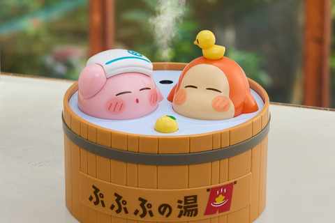 カービィとワドルディが、“ぷぷぷの湯”でまったり…大好評『星のカービィ』キャンペーンは1月19日まで 画像