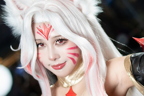 【コスプレ】シンガポール美女の横顔にうっとり…！『LoL』アーリの着物姿が艶やか【写真8枚】 画像