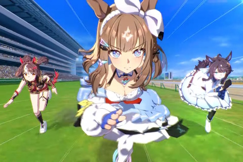 『ウマ娘』4周年の注目新ウマ娘「アーモンドアイ」が早くもレースシーンに出走！“鬼強いステータス”でトレーナーに立ちはだかる 画像