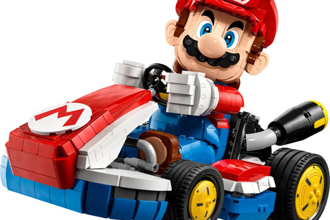 「18歳以上向け」マリオ…!?ただしレゴブロック。精巧すぎるマリオが完成する「レゴ マリオとスタンダードカート」5月15日発売で価格は24,980円 画像