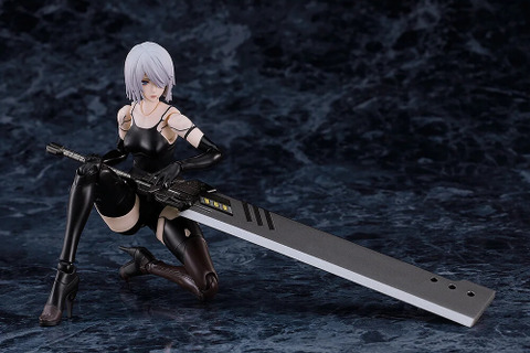 いろんなポーズで太ももを楽しめる！アニメ「ニーアオートマタ」より、「A2（ヨルハA型二号）」アクションフィギュアが予約締切間近 画像