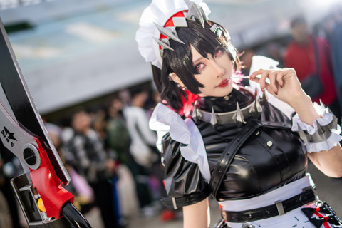 【コスプレ】360度隙がない、台湾美女の『ゼンゼロ』エレン・ジョー!抜群のスタイルと目力で魅せる【写真9枚】 画像