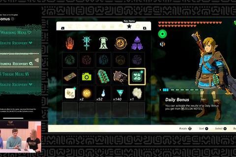 スイッチ2版『ゼルダの伝説 ティアキン』は「デイリーボーナス」あり!賛否あった武器が壊れるシステムにも救済? 画像
