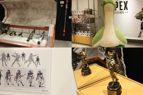 見慣れた“あの武器”が目の前に!「Apex Legends Gallery + POP UP STORE」レポートーお馴染み“ネッシー”やコンセプトアートも 画像