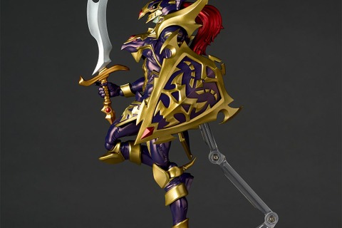 「遊戯王」カードイラストのポーズも決まる!最強の戦士「カオス・ソルジャー」が可動フィギュア化ーメタリック塗装で幻想的な姿を表現 画像