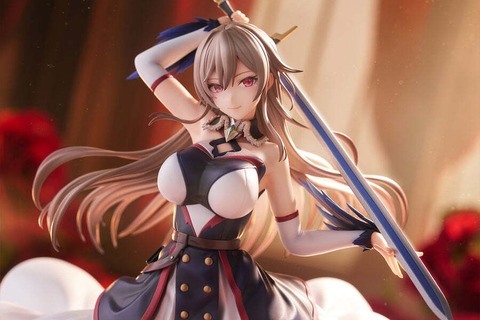 キュートな表情と女騎士らしいカッコ良さが両立!にじさんじ「フレン・E・ルスタリオ」が抜刀姿で立体化 画像