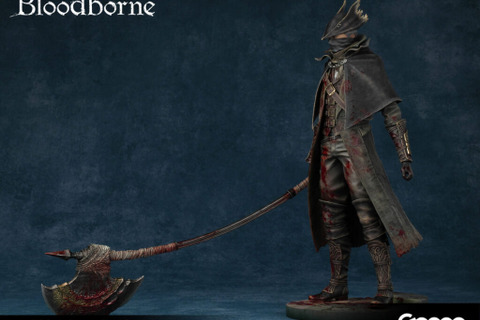 返り血を浴びて仁王立ちする姿がカッコいい!『Bloodborne』より「狩人」が約8万円のスタチュー化 画像
