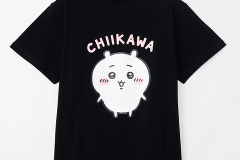 「ちいかわ」可愛すぎるTシャツが発売!後ろ姿もプリントされたハチワレ、モモンガなど全5種がキュート 画像