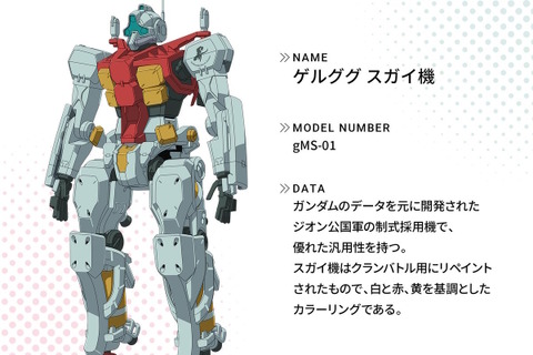 ジム…ではなくゲルググ!?「ガンダム ジークアクス」第4話で活躍したメカ・キャラたちを一挙紹介 画像