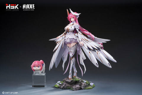 チラ見えする太もも!『勝利の女神:NIKKE』人気キャラ「ドロシー」が立体化―謎の生物「Doro」フィギュアも付属 画像