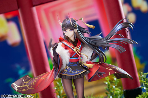 ストッキングの光沢が艶めかしい…!『アズレン』能代が着せ替えスキン「祭りの秘境?」デザインで立体化 画像