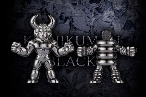 バッファローマン、悪魔将軍ら14体の悪魔超人が集結!禍々しく輝く「キン肉マン ダイキャストキンケシプレミアムBLACK」プレバンで予約実施 画像