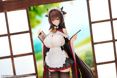 はち切れんばかりの“たわわ”なボリューム感!『アズレン』樫野が着せ替え「つまずきトラブルメイド」の姿でフィギュア化 画像