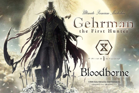 お値段約20万円!『Bloodborne』よりゲールマンがスタチュー化―葬送の刃を手にしたイケオジ“最初の狩人”を緻密に再現 画像