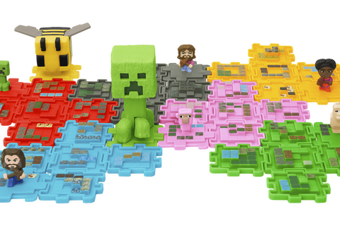 大人気『マイクラ』がマクドナルドのハッピーセットにやってくる!期間限定、ブロックを組み合わせて遊ぶおもちゃ全8種がユニーク 画像