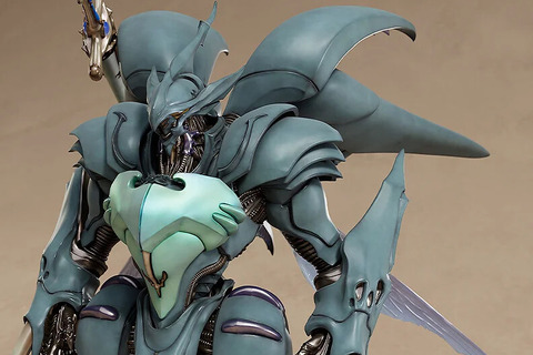 究極の造形美!「聖戦士ダンバイン」より「ヴェルビン」がプラモデル化ー専用オーラソードは右手に装備、鞘に収納で選択可能 画像