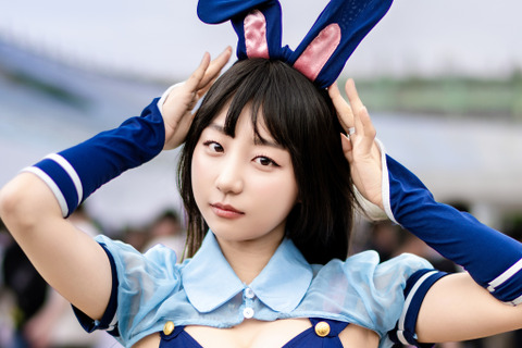 【コスプレ】インスタ約156万の韓国人気モデルがひたすらキュート！バニーガールの水着姿は反則級【写真9枚】 画像
