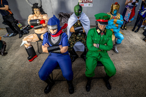 【コスプレ】ニコニコ超会議で「キン肉マン」超人血盟軍だと！？「なんという冷静で的確な判断力なんだ」【写真8枚】 画像