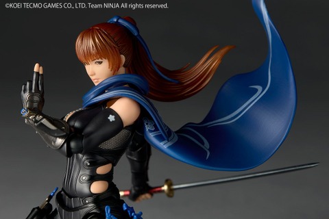 『NINJA GAIDEN 3』より「かすみ」と「リュウ・ハヤブサ」が立体化!スタイリッシュな忍装束で作中アクションを再現 画像