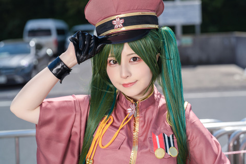 【コスプレ】人気レイヤー・うらまるが千本桜ミクに!キュートな笑顔で大胆不敵にハイカラ革命を起こす【写真10枚】 画像
