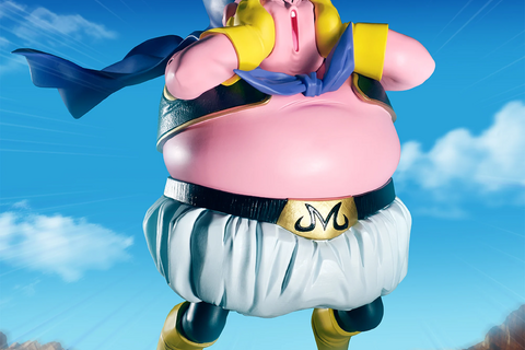 「ドラゴンボールZ」から「魔人ブウ」がフィギュア化!無邪気な姿で超サイヤ人3孫悟空と戦う様子を再現 画像