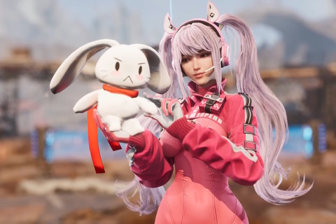 あの“背中で魅せる”射撃姿勢も!『Stellar Blade』×『勝利の女神:NIKKE』コラボPV解禁―ボスとして「紅蓮」や、謎キャラ「Doro」まで参戦 画像