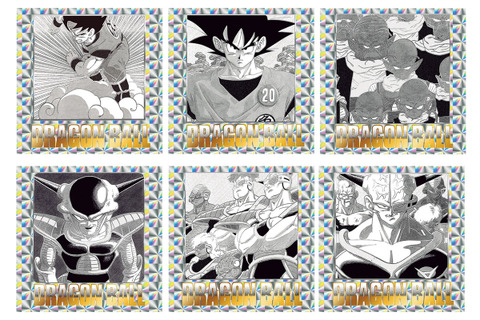 「ドラゴンボール」物語をシールで辿る!原作40周年記念ウエハースが発売ー全42巻分の口絵デザインをホログラム&箔押しの超豪華仕様で収録 画像