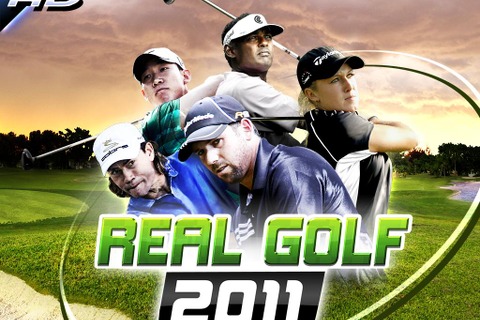 ジム・フューリクなど10人の選手が登場するゴルフシミュレーション『リアルゴルフ 2011 HD』がiPadに登場 画像
