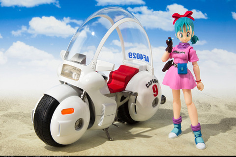 「ドラゴンボール」ブルマが記念すべき第1話の“ピンク服姿”でフィギュアに!連動性ある「ブルマのバイク」と共に再販 画像
