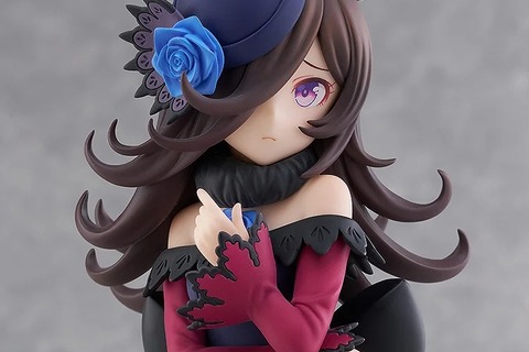 恥じらうような表情に胸キュン…『ウマ娘』ライスシャワーが勝負服「ローゼスドリーム」姿で立体化 画像