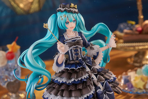 可愛いロリィタ服を纏った「初音ミク 流星ア・ラ・モードVer.」フィギュアが予約開始!ツインテールにはパール塗装を施し品のある仕上がり 画像