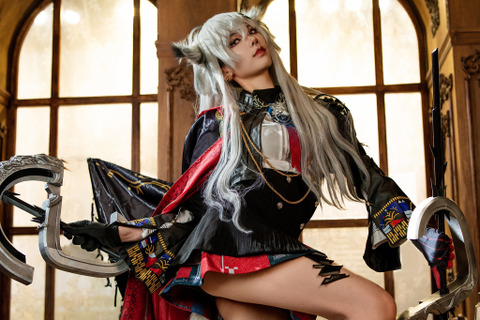 【コスプレ】台湾美女たちが魅せる!『アークナイツ』荒蕪ラップランド&血掟テキサスのカップリングがひたすら尊い【写真20枚】 画像