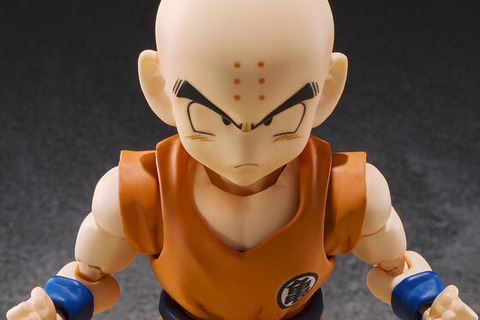 「ドラゴンボールZ」道着姿の「クリリン」がアクションフィギュア化!各種パーツにより気円斬、太陽拳がバッチリ決まる 画像
