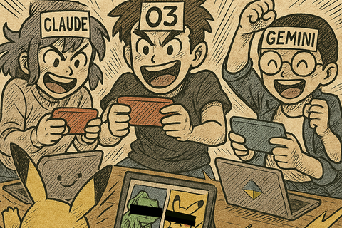 生成AI各社が「めざせポケモンマスター!」彼らがゲームで競い合う理由って? 画像