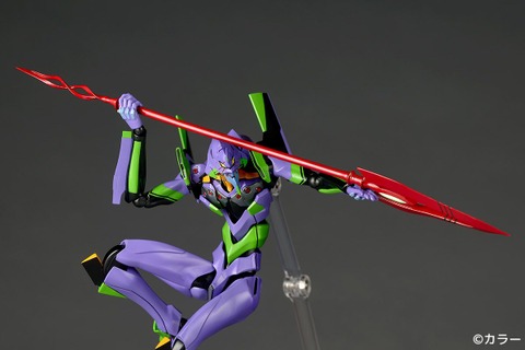 「エヴァ初号機」アクションフィギュアの決定版!A.Tフィールドの展開、“カシウスの槍”など劇中シーンを再現するオプションも充実 画像
