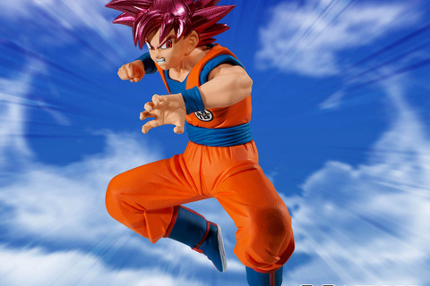 「ドラゴンボール超」熱いバトルが蘇る!「超サイヤ人ゴッド孫悟空」VS「ビルス」をプライズフィギュアで再現 画像