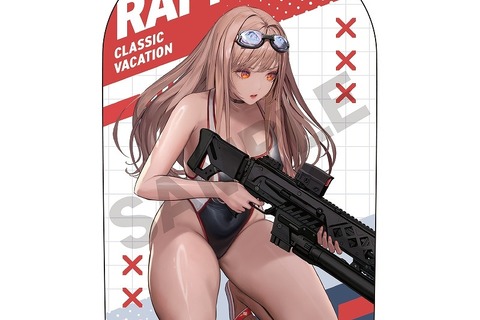 『勝利の女神:NIKKE』“背中で魅せる”ミニクッションスタンドも!ラピやアニスら全10種のゲーミングマウスパッドなど予約受付中 画像