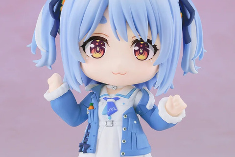 ホロライブ「兎田ぺこら」が私服衣装Ver.でねんどろいど化!目を輝かせた「興奮顔」が可愛い 画像