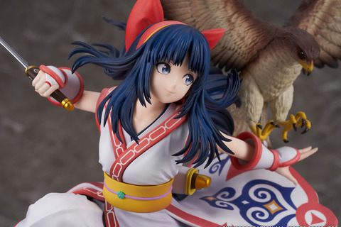 サムスピ屈指の美少女戦士「ナコルル」がフィギュア化!ダイナミックに翼広げる「ママハハ」も付属【予約受付中】 画像
