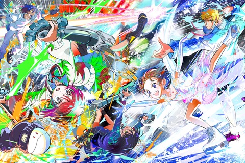 「メダリスト」つるまいかだ先生による「ガンダム ジークアクス」とのコラボイラストが豪華すぎる…!結束いのりとマチュたちが夢の共演 画像