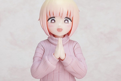 「ドカ食いダイスキ！もちづきさん」まさかのフィギュアに？ニットやタイツの質感もこだわった立体化 画像