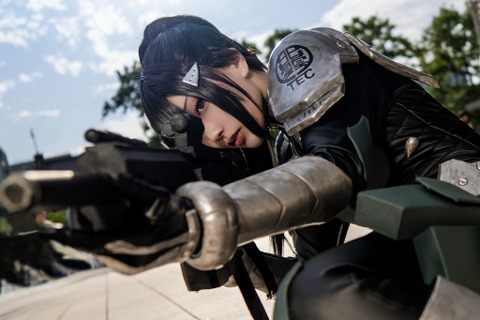 【コスプレ】「怪獣8号」亜白ミナの造形クオリティがハンパない!シルエットはまるで映画のワンシーンのよう【写真8枚】 画像