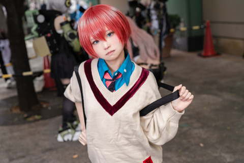 【コスプレ】くりっとした瞳が可愛い「 ジークアクス」マチュの再現度が高すぎる!大阪がキラキラを知った日【写真8枚】 画像