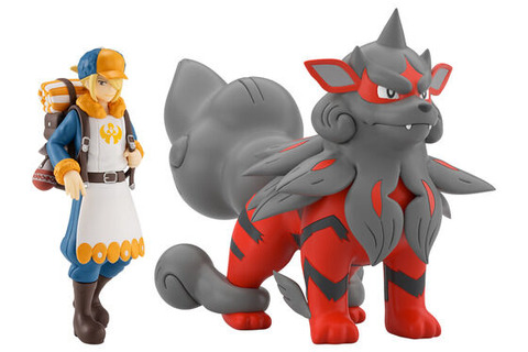 「ポケモンスケールワールド」 ヒスイ地方から「ウォロ&ウインディ(ヒスイのすがた)」が登場!「シロナ&ガブリアス」含む2商品も再受注 画像