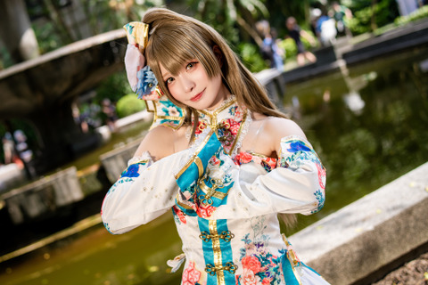 【コスプレ】「ラブライブ！」南ことりが台湾に上陸！中華風アイドル衣装とキュートな笑顔が激カワすぎる【写真9枚】 画像
