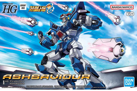 『スパロボOG』よりプラモデル「HG アシュセイヴァー」パッケージ画像公開!ソードブレイカーの先端は展開可能、射出状態のディスプレイがクール 画像