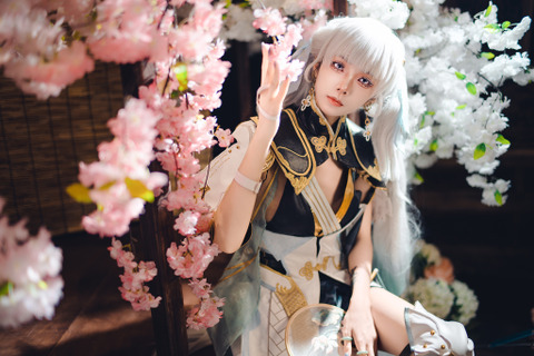【コスプレ】台湾美女による『鳴潮』今汐が幻想的!スラっと伸びた脚線美はまるでゲームキャラのようなスタイル【写真9枚】 画像