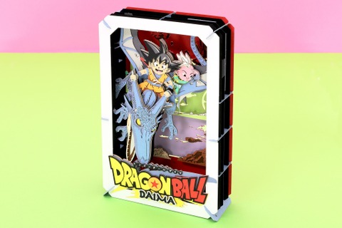 「ドラゴンボールDAIMA」の新作ペーパーシアターにワクワク!難易度が高いぶん、立体アートの美しさを感じられる仕上がり 画像
